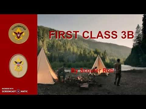 BSA FIRST CLASS RANK REQUIREMENT 3B