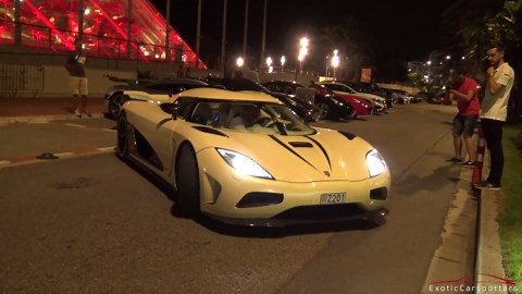 Rare Koenigsegg Agera R worth $4 million driving in Monaco streets