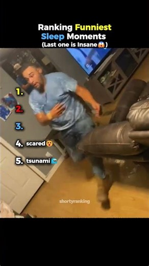 Ranking Funniest Sleep Moments #funny #fails #prank #sleep #shorts