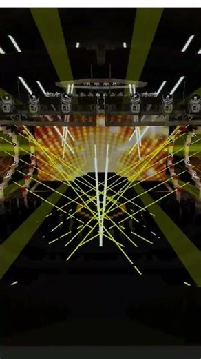 Eurovision Minecraft 2023 - Stage light test