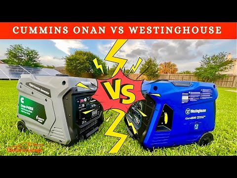 Westinghouse igen4500 VS Onan Cummins P4500I Full Test. (Generator Review)