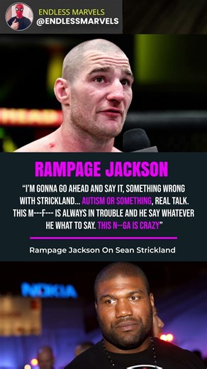 Rampage Jackson says something crazy 🔥 #ufc