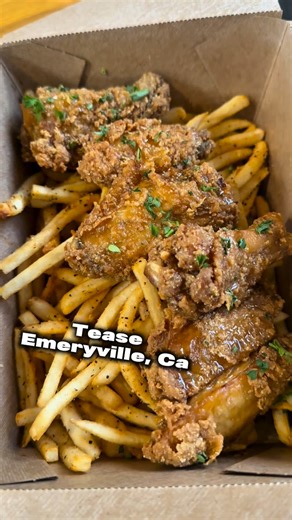 @bayareamunchies510 | Tease Emeryville : 5959 Shellmound St, Emeryville, CA 94608 #letseat #bayareaeats #wingday #hothoneywings #emeryvilleca | Instagram