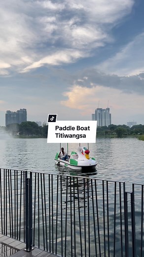 Paddle Boat Experience at Titiwangsa Lake
