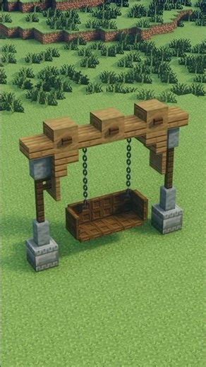 Minecraft Bench Swing Idea!