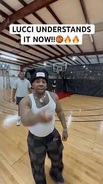 YFN Lucci understands it now!!🏀 He COULDN’T MISS! #Redbull #LethalShooter #nba