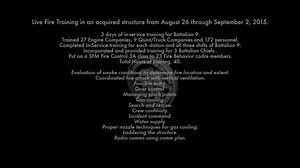 Live Fire Training - Paramount