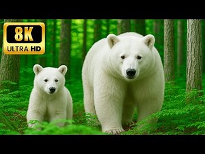 「野生動物の世界 8K映像 | 癒しの音楽とサバンナの生命ドキュメンタリー」