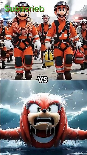 🚨 Rescue Team Mario & Luigi to the Rescue! 🧯 Knuckles, Saving Sonic Super Sonic,