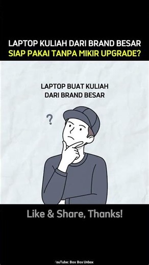 Laptop Kuliah dari Brand Besar, Siap Pakai Tanpa Mikirin Upgrade? Ada Bro!