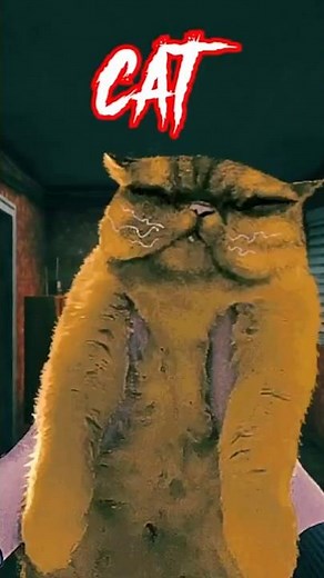 The CRAZY SECRET of the CAT In No, I'm NOT A Human #shorts