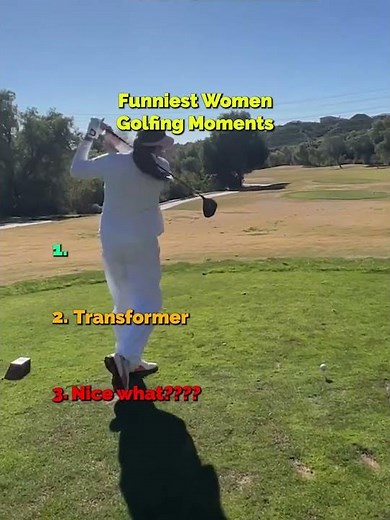 Funniest Women Golf Moments 🤣🏌️‍♂️