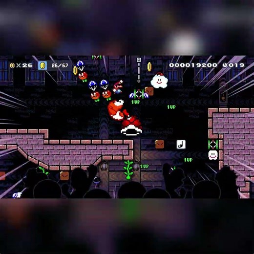 A長押し半自動\\\\30s/semi automatic by インクじどう67! [Inkujido67!] #shorts 🍄Super Mario Maker 2 | Switch 2 #dwq
