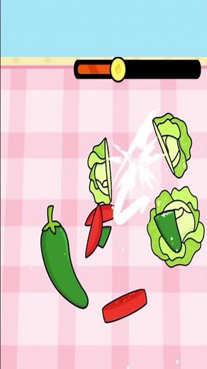 slicing vegetable