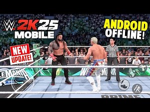 🔥 Play WWE 2K25 Netflix Edition Mobile - NEW Update! Major Fixes & Performance Boost