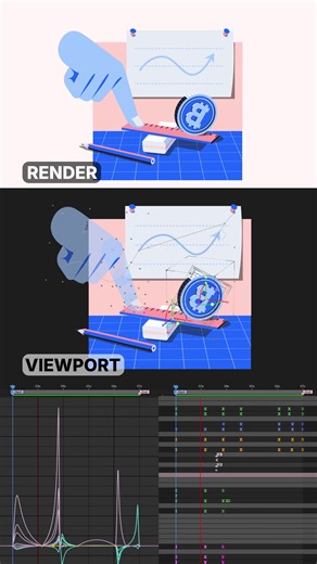 3D in After Effects can be pretty time‑consuming, but once you know how it works, the results are awesome. #behindthescenes #motion #design #animation #aftereffects