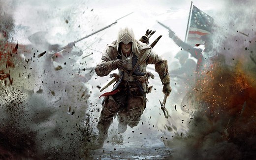【音乐/MV】Assassin's Creed III Main Theme - Lorne Balfe 【video】刺客信条3游戏CG