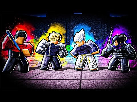 Metal Bat vs Genos vs Garou vs Sonic With INFINITE ULTIMATE in Roblox The Strongest Battlegrounds