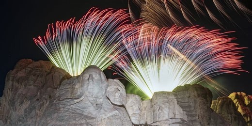 Mount Rushmore fireworks return after five-year hiatus for nation’s 250th anniversary