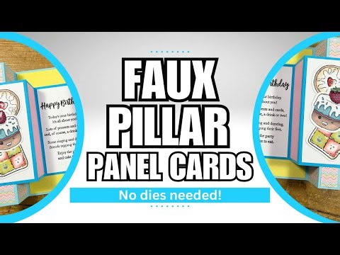 A Fun & Easy, NO DIE NEEDED Fun Fold card for you to try!