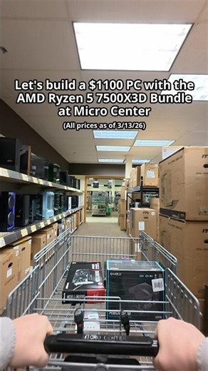 Shopping For Our Budget PC Build At Micro Center!