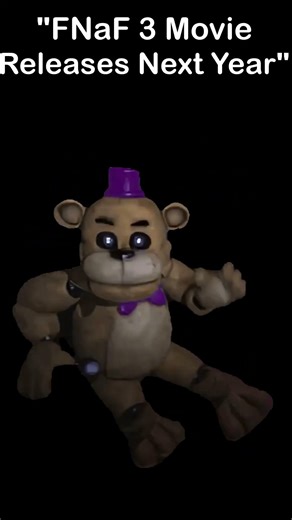 FNaF 3 Movie Releases Next Year