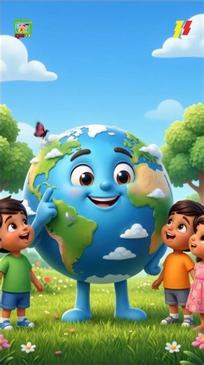 Happy Earth Day 🌎#earthday #happyearthday #shorts #ytshorts #kidssongs #childrensongs