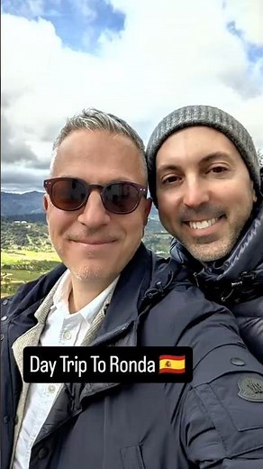 Imagine building a town on top of a canyon. This is Ronda. A gorgeous little city in Spain.