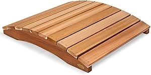 All Things Cedar Wooden Bridge, Outdoor Garden Walkway for Backyard Ponds, 3', Natural