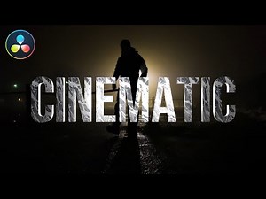 How to Create a Big Cinematic Title Animation - DaVinci Resolve 16 Tutorial