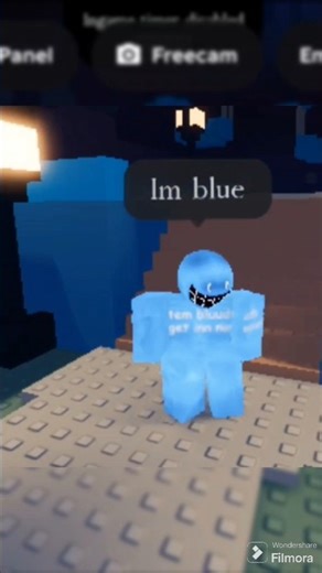 bluudud sings im blue #roblox #forsaken #imblue #bluudude #robloxforsaken