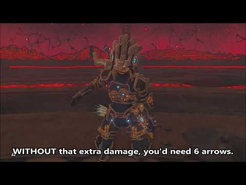 Killing Calamity Ganon with six Ancient Arrows (no glitch)
