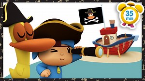 ¿Qué harías si te encuentras un barco pirata en medio del mar? Seguro que Pato se tiraría al agua🤣⛵️ #pocoyo #aprenderiendo #pocoyoenespañol #piratas #cartoons | Pocoyo