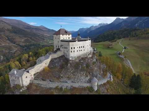 Swiss Castle Schloss Tarasp 4k