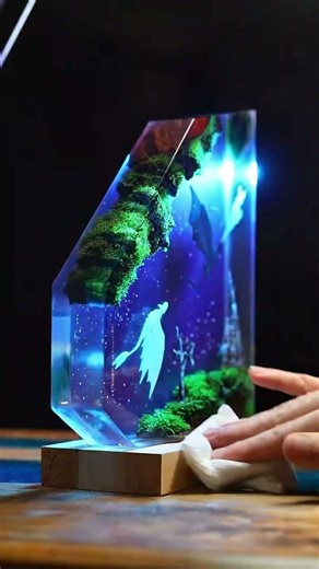 epoxy a lamp in 20s