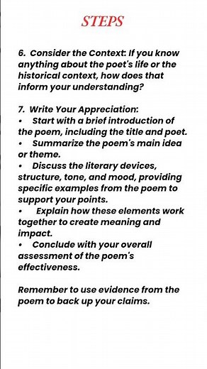 How to Write a Critical Appreciation of a Poem | Easy Steps + Example