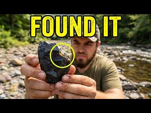 How to Find and Identify Flint WILDERNESS ADVENTURE CAMPING VLOG