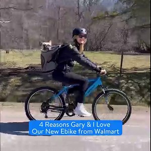 4.3K views · 18 reactions | There's no co-pilot like a cute pup  Shop the assortment & get free* delivery to your doorstep with Walmart.ca   @syd.hoff *Free shipping on e-bikes shipped and sold by walmart. See walmart.ca for details. https://www.walmart.ca/browse/sports-rec/skates-skateboards-scooters/10010-6000199434533 | Walmart Canada | Facebook