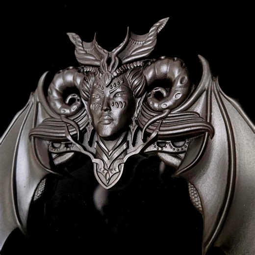 Gothic Black Mirror With Wooden Frame. Obsidian Style Scrying Mirror. Free Tariffs to USA - Etsy