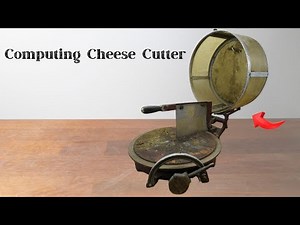 Museum Computing Cheese Cutter, and I BROKE it, Restoration !!!!