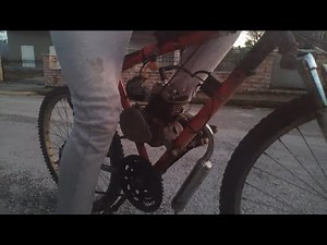 Μετατροπή ποδηλάτου Απίστευτη πατέντα Ποδήλατο με μοτέρ από παπί