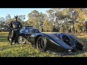 Australian Batman has a Street-Legal Batmobile to cheer sick Kids up