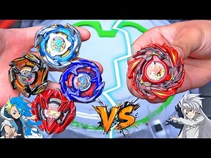 PHOENIX FLARE vs ALL DRAN BEYS | Blaze vs Jaxon | Beyblade X Battle