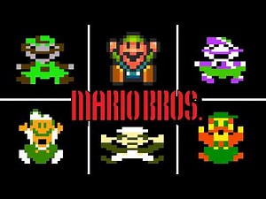 😵 All Luigi's Deaths in Every Mario Bros. Version (+ Game Over Screens)