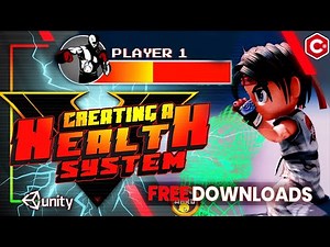 Creating a Life Health system - C# [ unity 3d fighting game tutorial ]