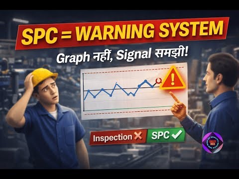 SPC = Warning System | Graph नहीं, Signal समझो! | Real Shopfloor Example