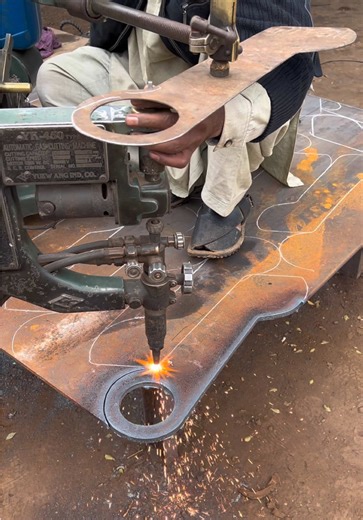 Amazing Cutting Profile / Plasma Gas Cutter #Agriculture Machinery Parts #trendingvideo #viral_video #viraltiktok #agriculture
