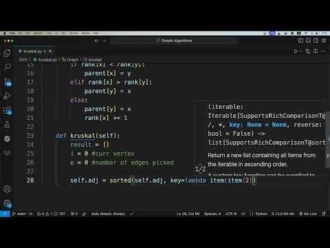 Algorithms and Data Structures Made Easy - Kruskal's Algorithm