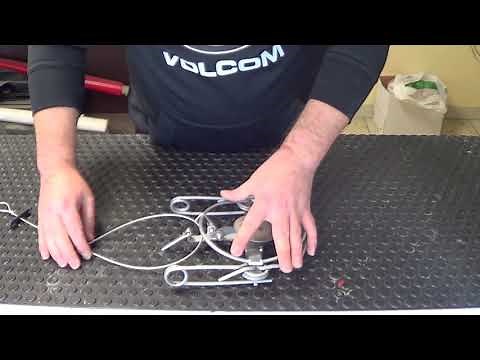 Tendre le piège MCL INOX.