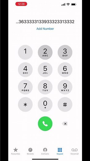 PAC-MAN Theme Song on iPhone Keypad